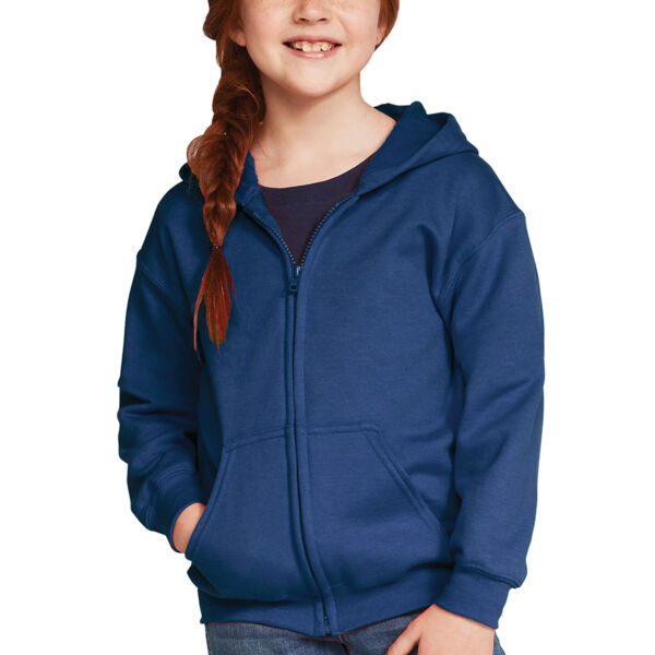 GILDAN® HEAVY BLEND™ FULL ZIP YOUTH HOODIE Thumbnail