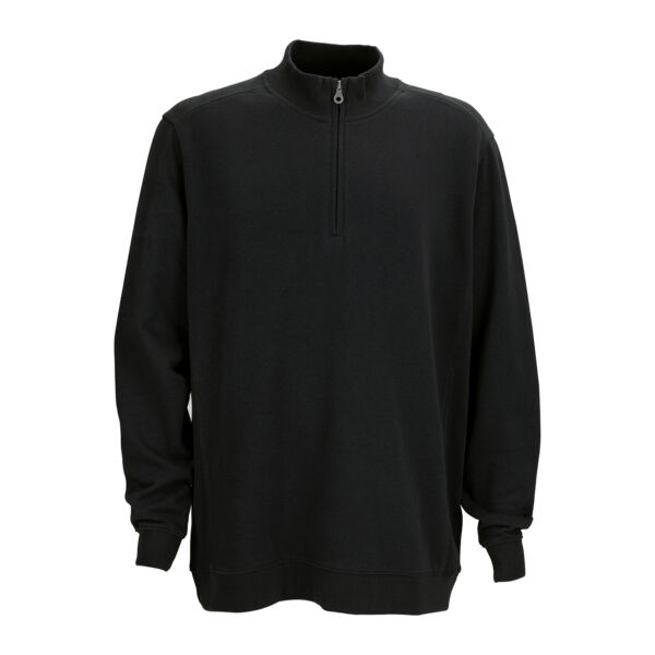 Premium Cotton 1/4-Zip Fleece Pullover Thumbnail
