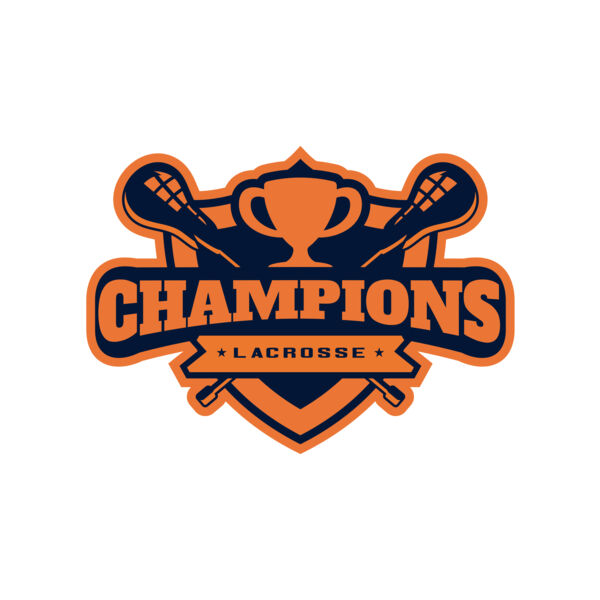 Champions Lacrosse Logo Template Thumbnail