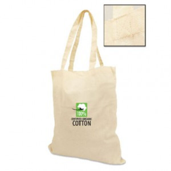 Organic Natural Cotton Tote Bag​ Thumbnail